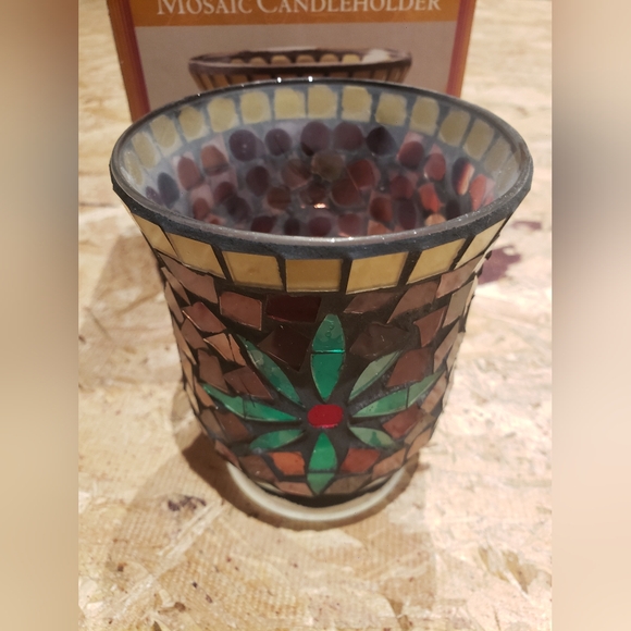 BNIOB MOSAIC CANDLEHOLDER - Picture 4 of 4